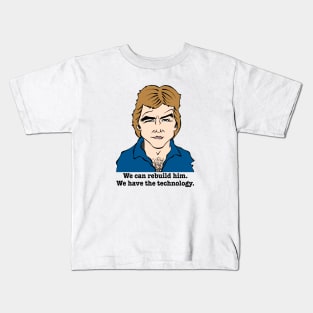 BIONIC MAN FAN ART Kids T-Shirt